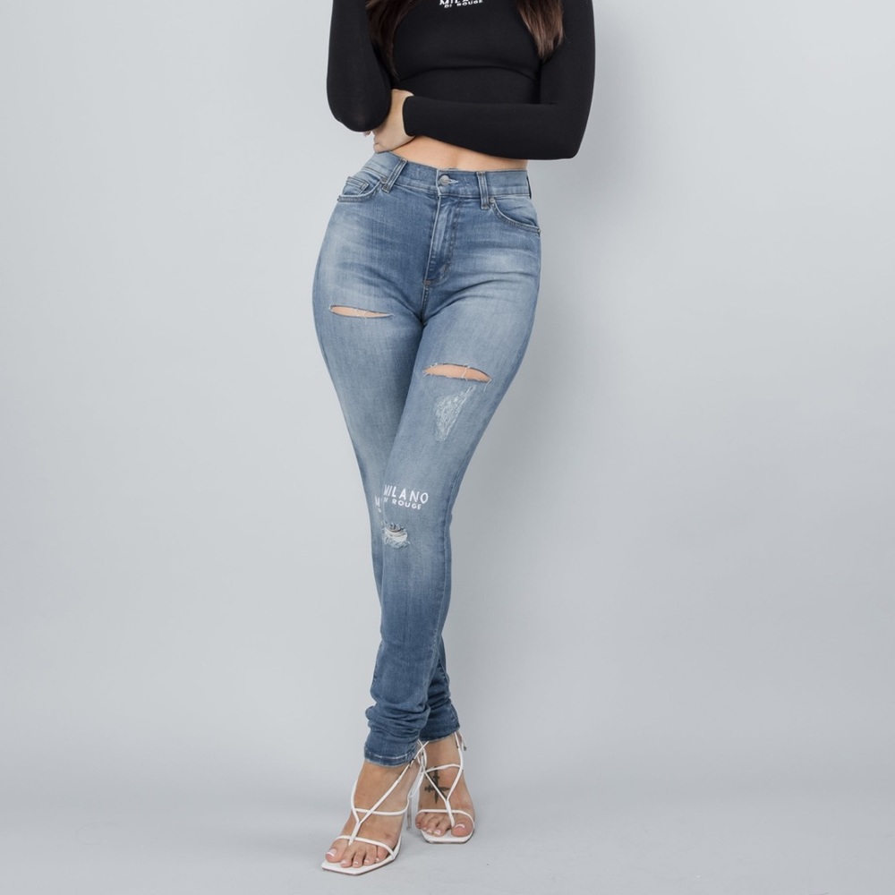 Milano Di Rouge Harlow Denim Jeans